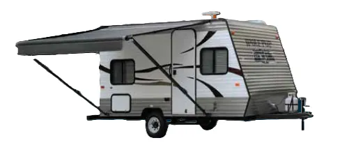 Forest River Cherokee Wolf Pup 14RB exterior