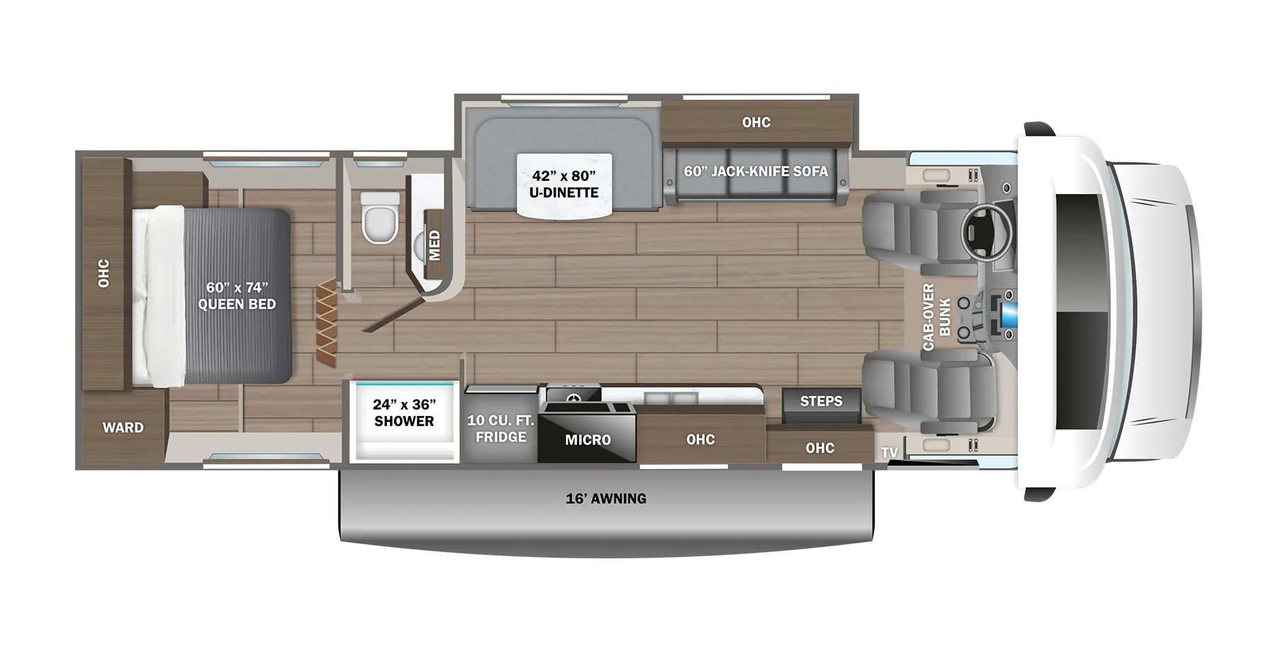 Jayco Redhawk 29XK floor plan