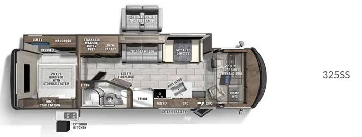 Coachmen Encore 325SS floor plan