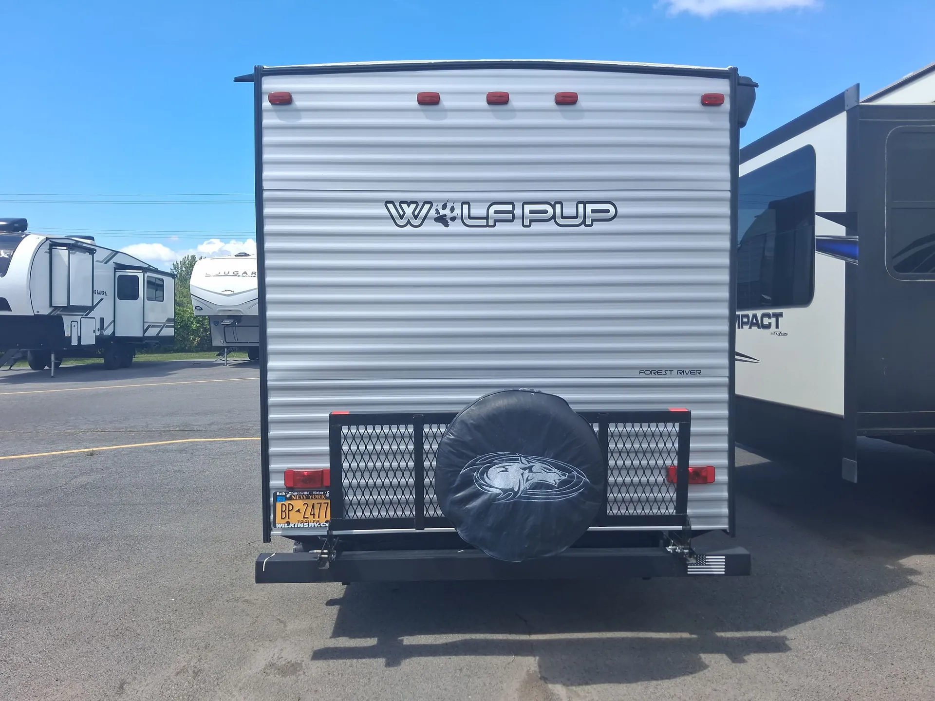 2021 Forest River Cherokee Wolf Pup 16FQ — backside