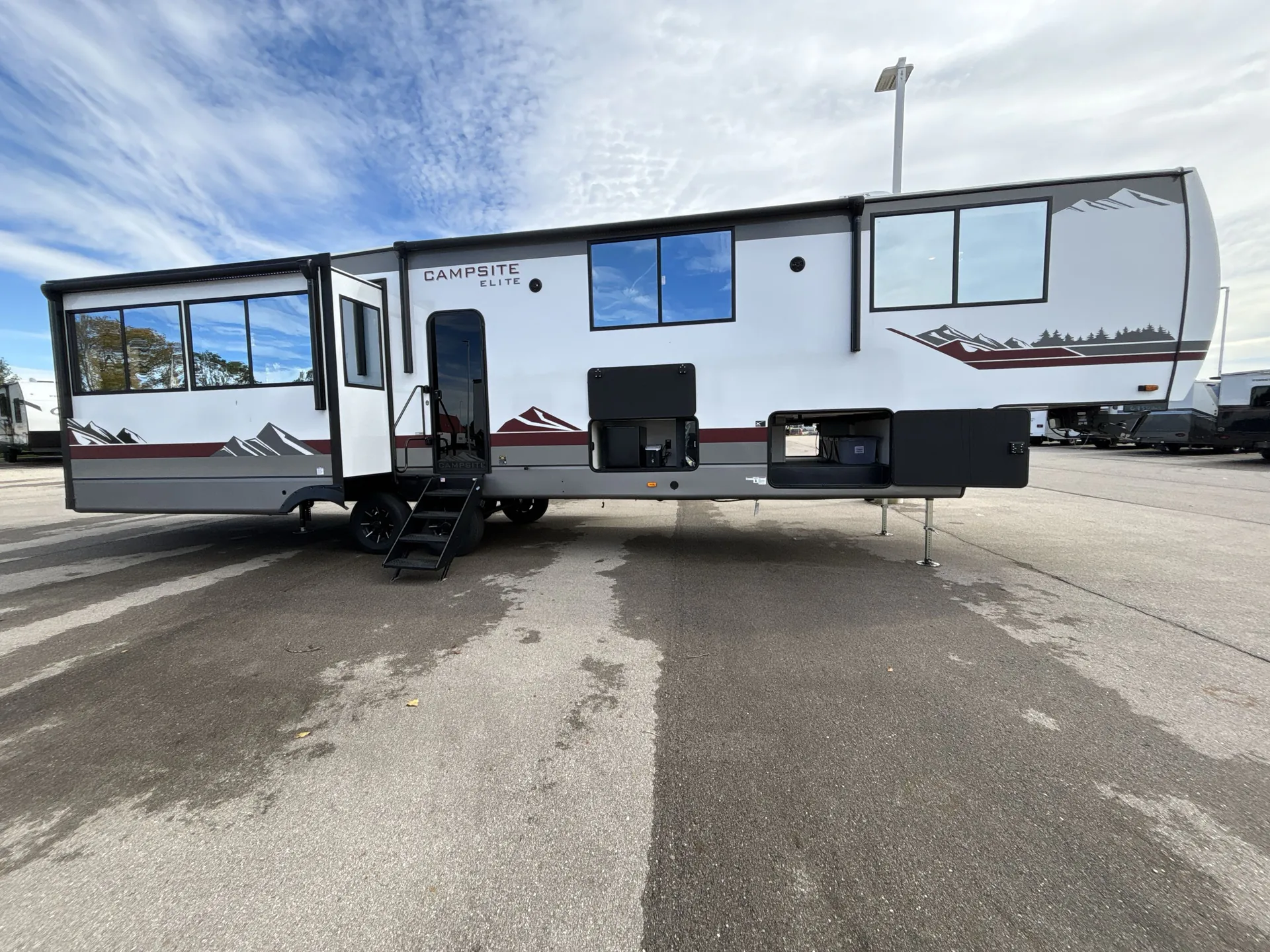 2027 Forest River Campsite Elite 36RF — campside