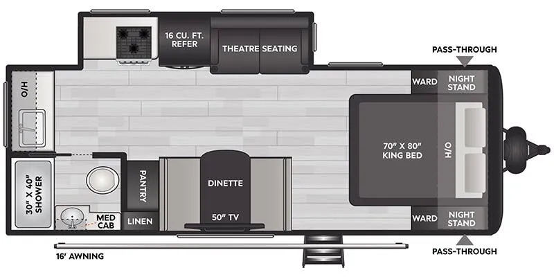 2025 Keystone Coleman Legacy 2115RK floor plan