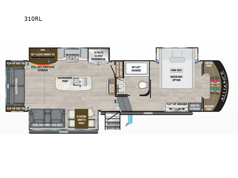2024 Alliance RV Paradigm 310RL - Photo 3