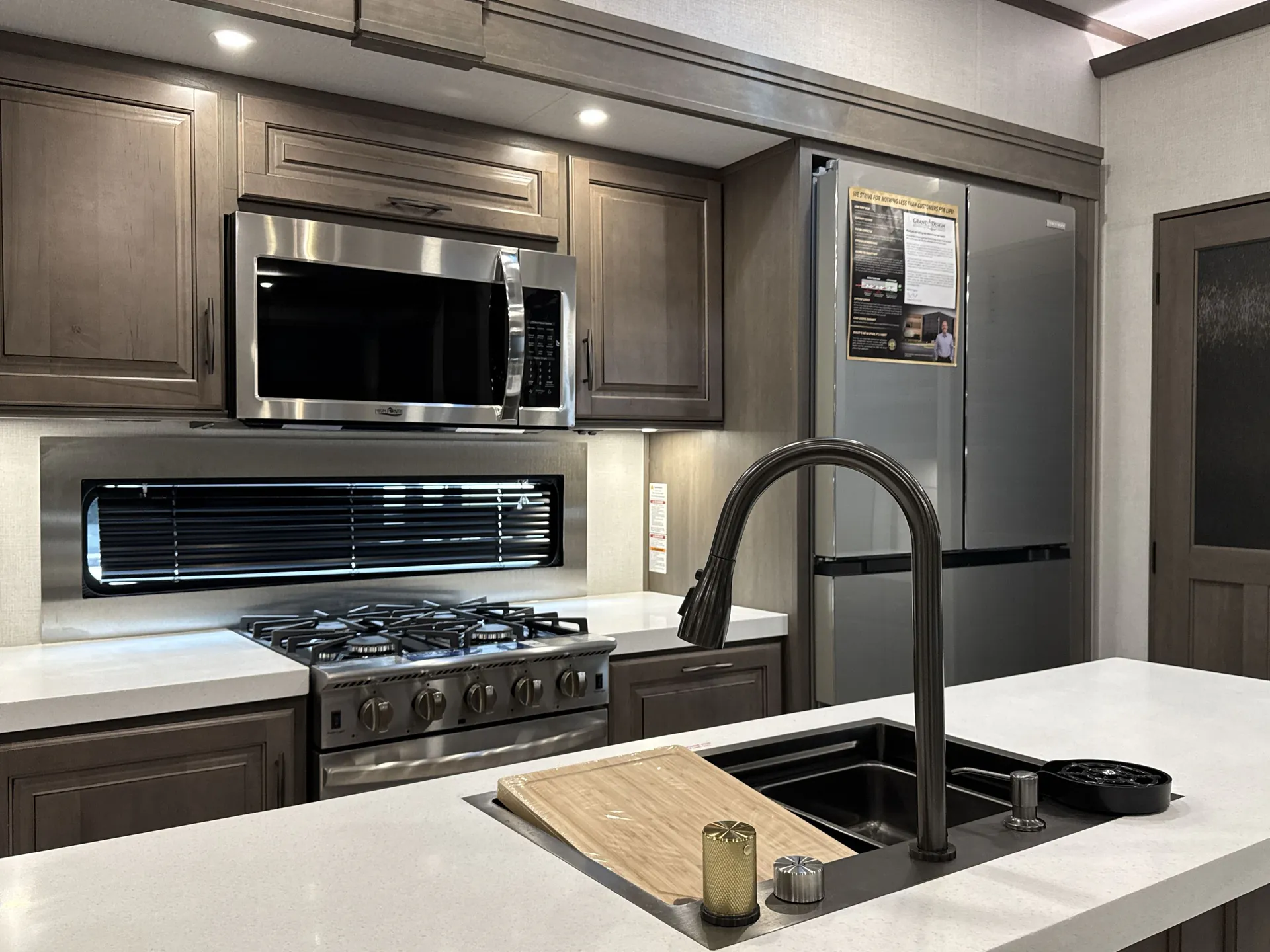 2024 Grand Design Solitude 370DV — kitchen