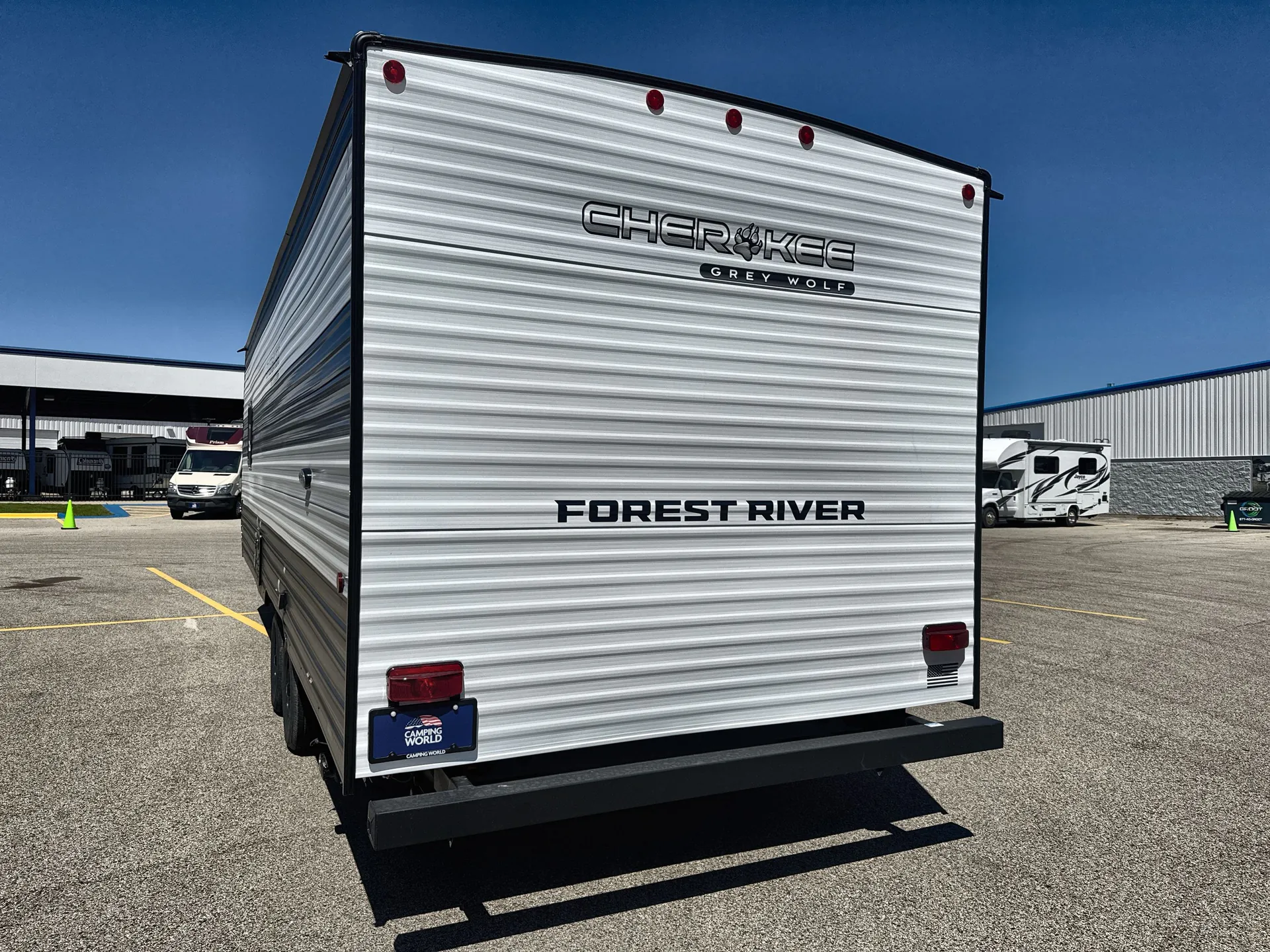 2026 Forest River Cherokee Grey Wolf 26LP — backside