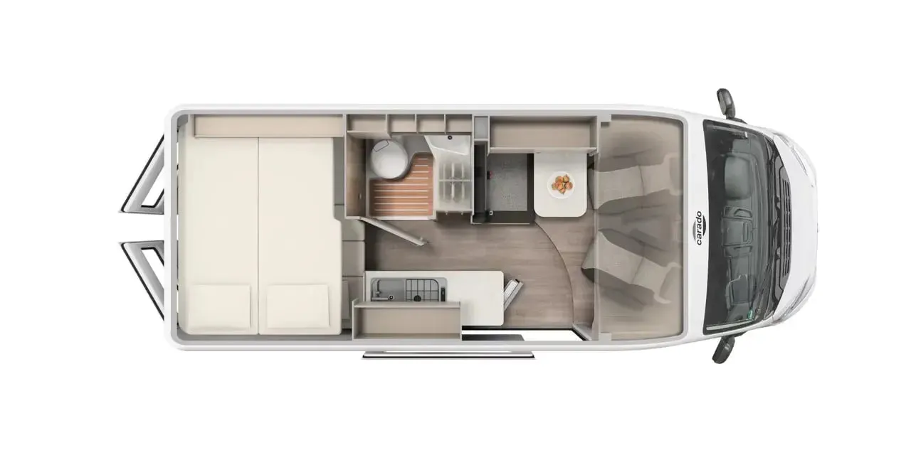 Carado CV-Series CV601 PRO floor plan