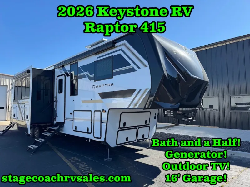 2026 Keystone Raptor 415 - Photo 2