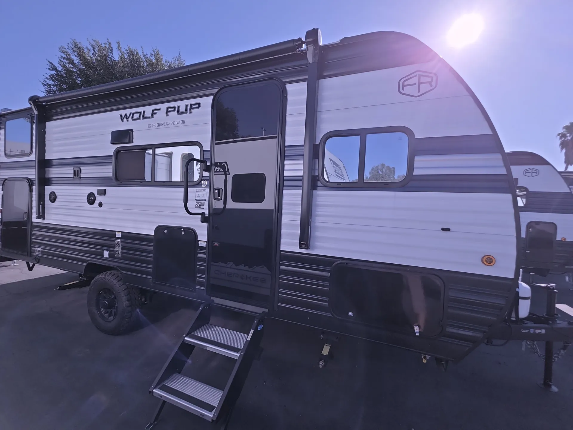 2027 Forest River Cherokee Wolf Pup 17JW — campside