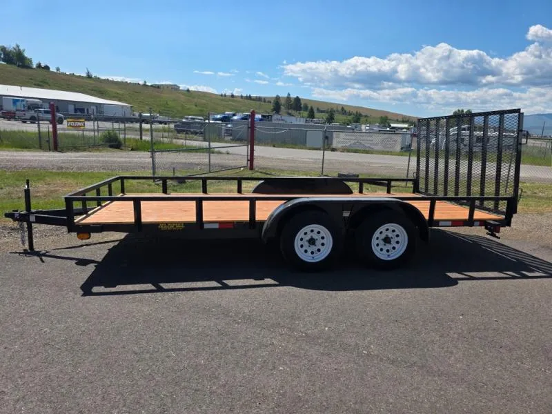 2026 Big Bubba Flatbed New    7x16 REG UT - Photo 4