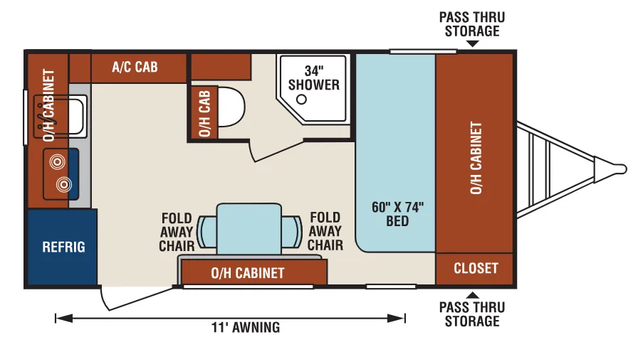 Venture RV Sonic Lite SL149VML floor plan