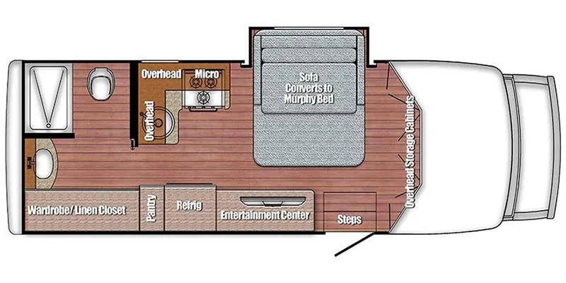 Gulf Stream BT Cruiser 5240 floor plan
