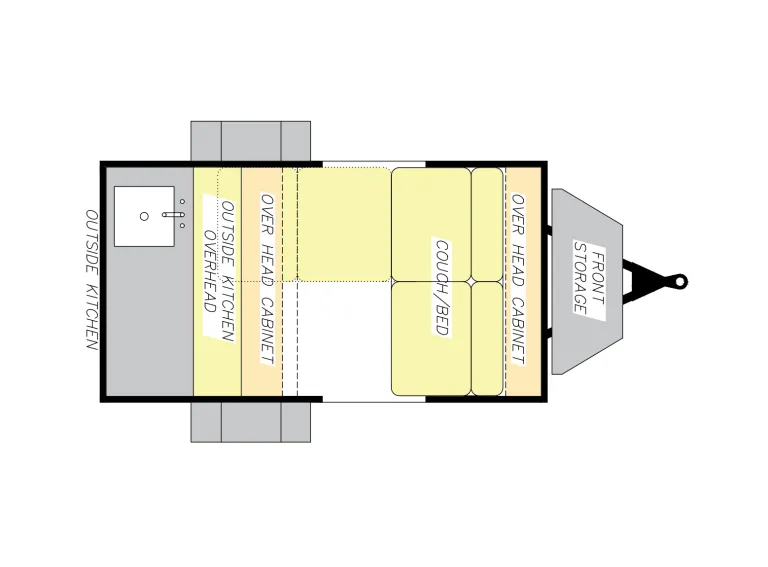 Modern Buggy Trailers Country Born CB10 floor plan