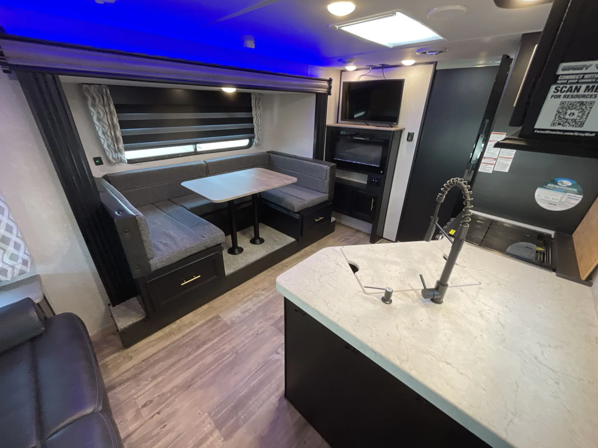2022 Forest River Cherokee Grey Wolf 23MK — living area main