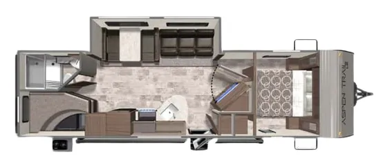 Dutchmen Aspen Trail LE 29DB floor plan