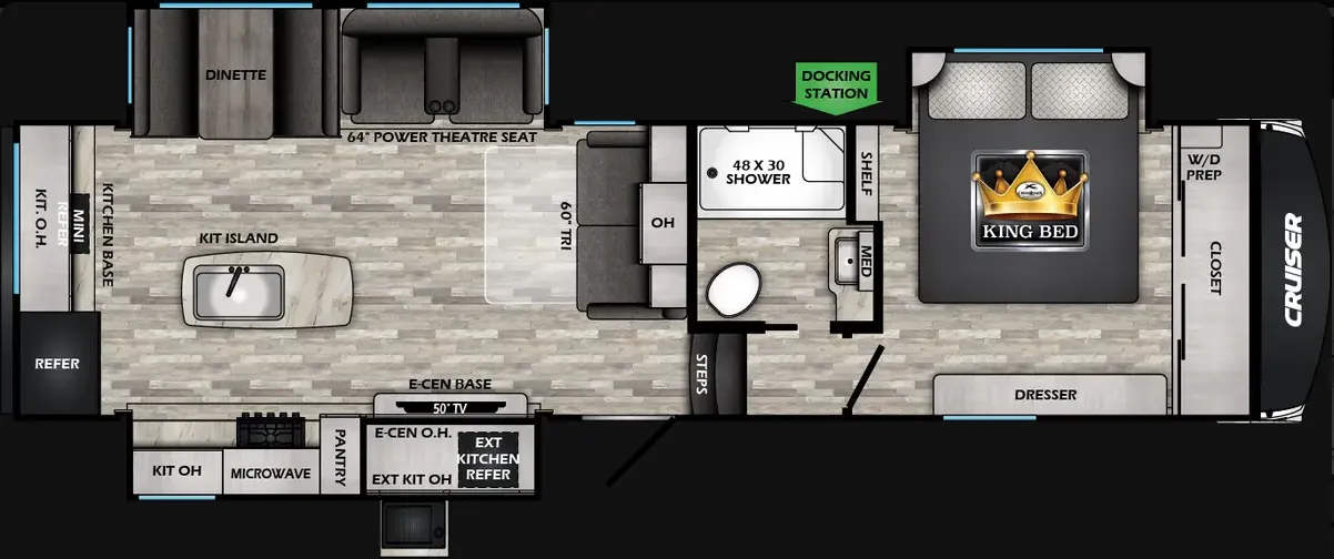 CrossRoads Cruiser 30RD floor plan