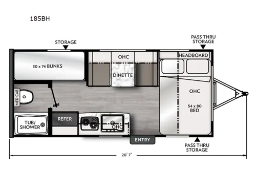 2024 Coachmen Apex Nano 185BH - Photo 3