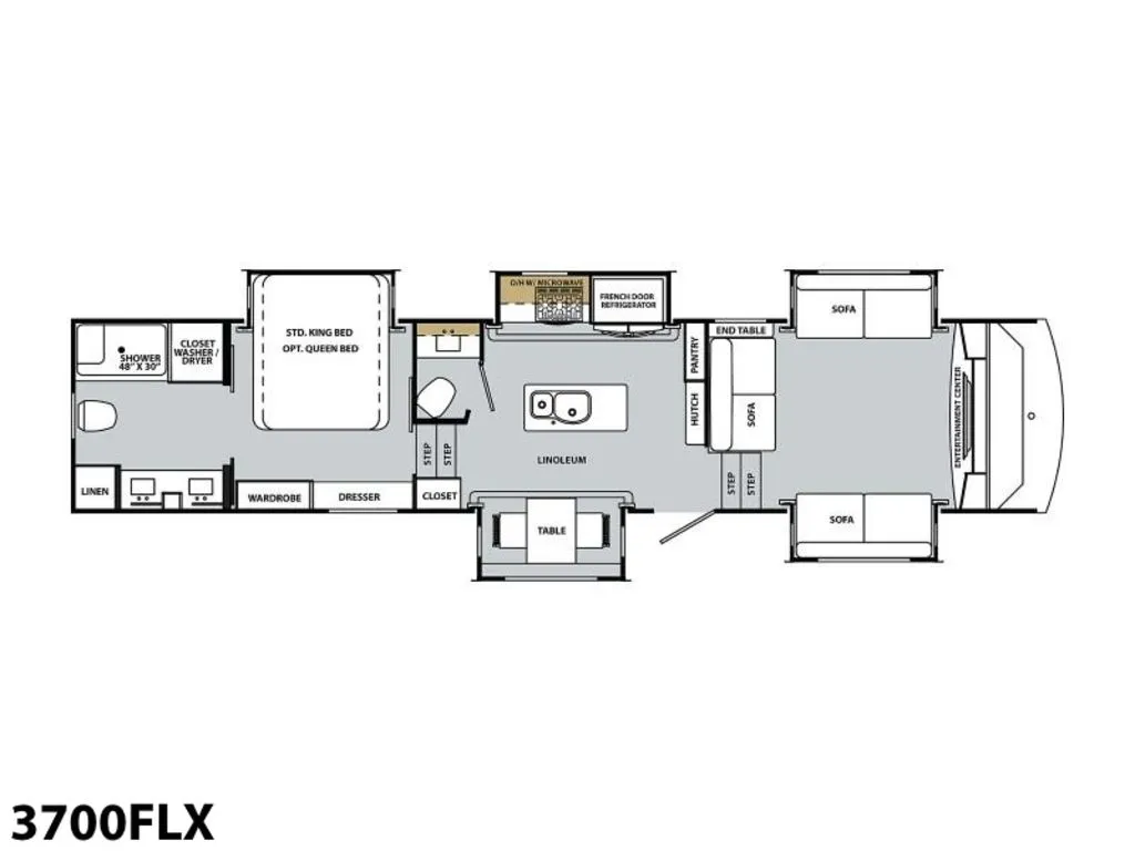 2020 Forest River Cardinal 3700FLX - Photo 2