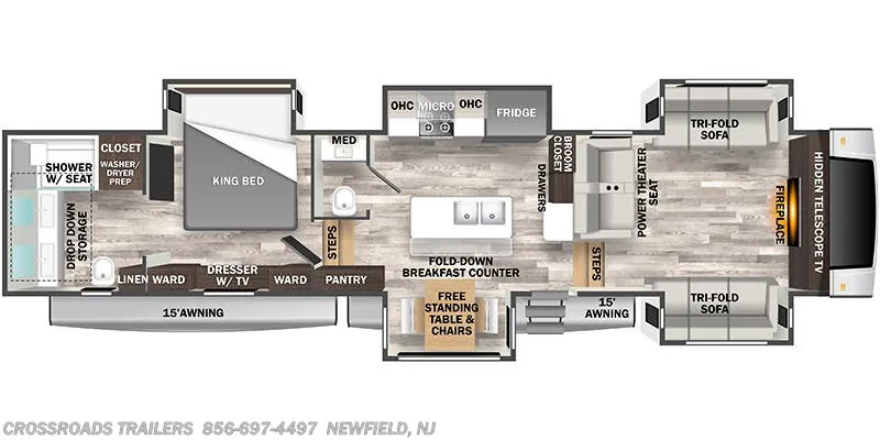 2023 Forest River Cedar Creek 371FL, Photos photo 34