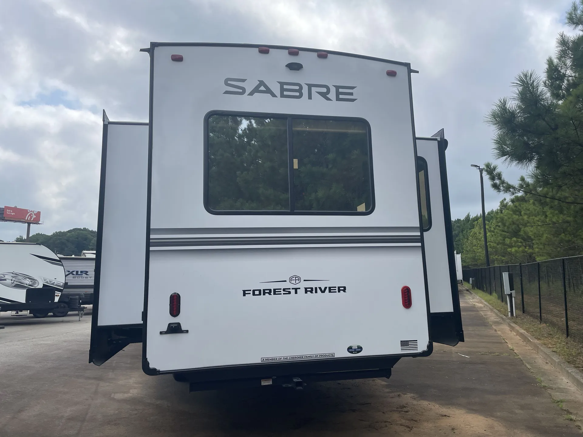 2027 Forest River Sabre 36FLX — off campside