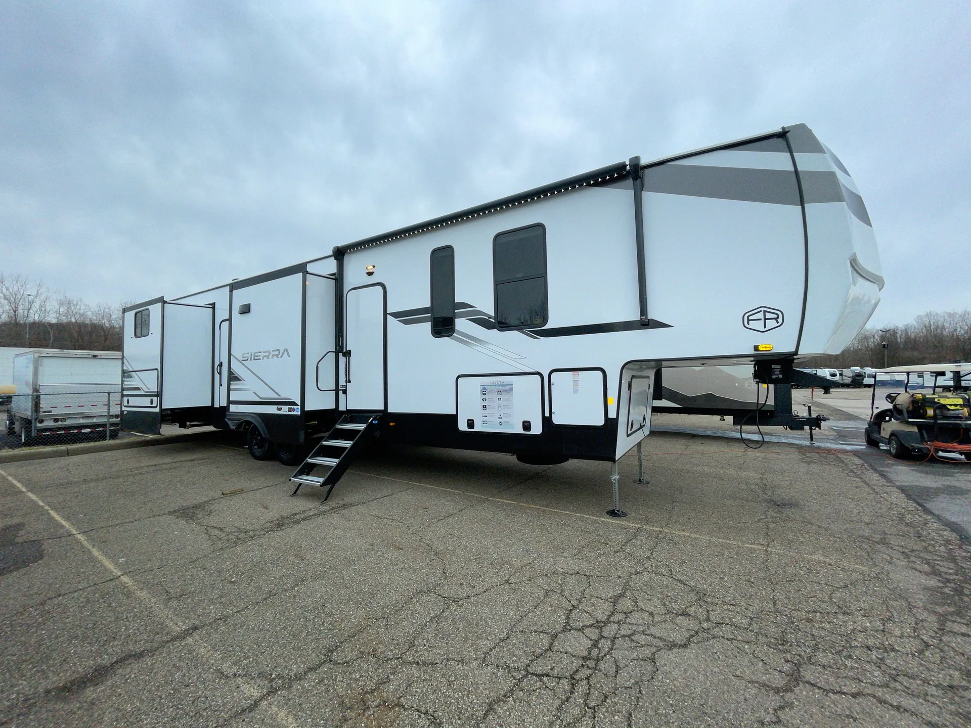 2026 Forest River Sierra 3844QUAD — campside