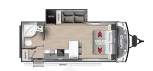 2025 Cruiser RV MPG 2100RB floor plan