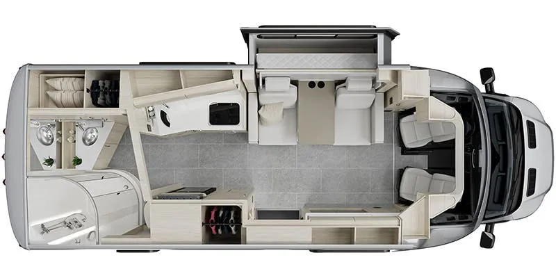 2025 Leisure Travel Wonder W24MBL floor plan