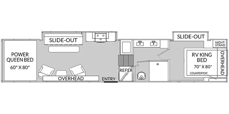 Genesis Supreme MGM CA 365CA floor plan