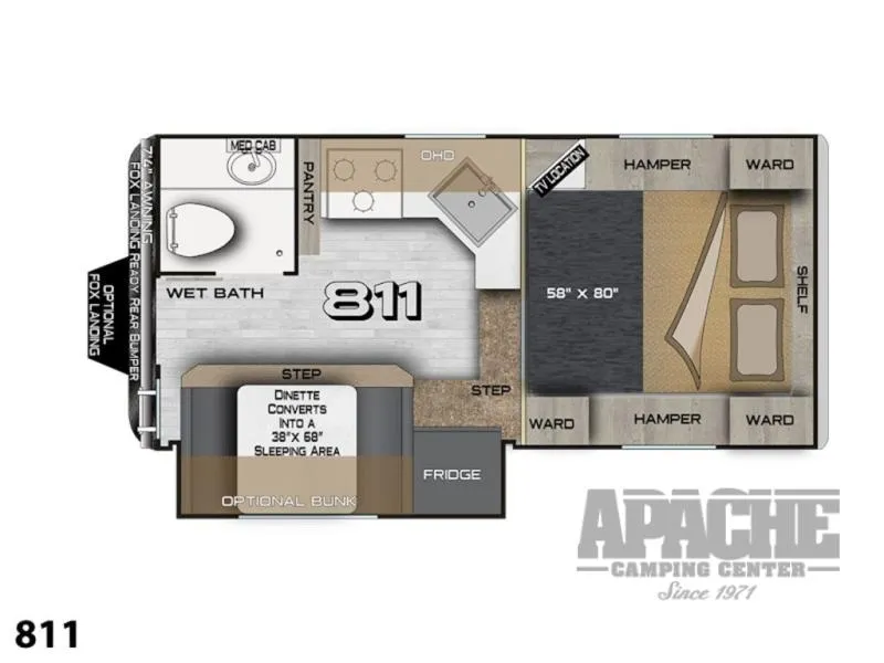 2023 Northwood Arctic Fox Camper 811 - Photo 3