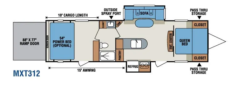 K-Z MXT MXT312 floor plan