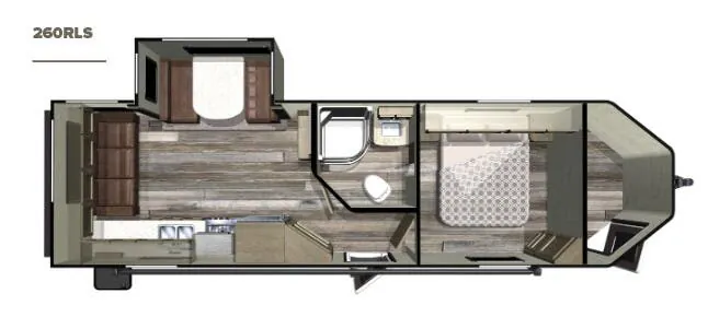 Starcraft GPS 260RLS floor plan