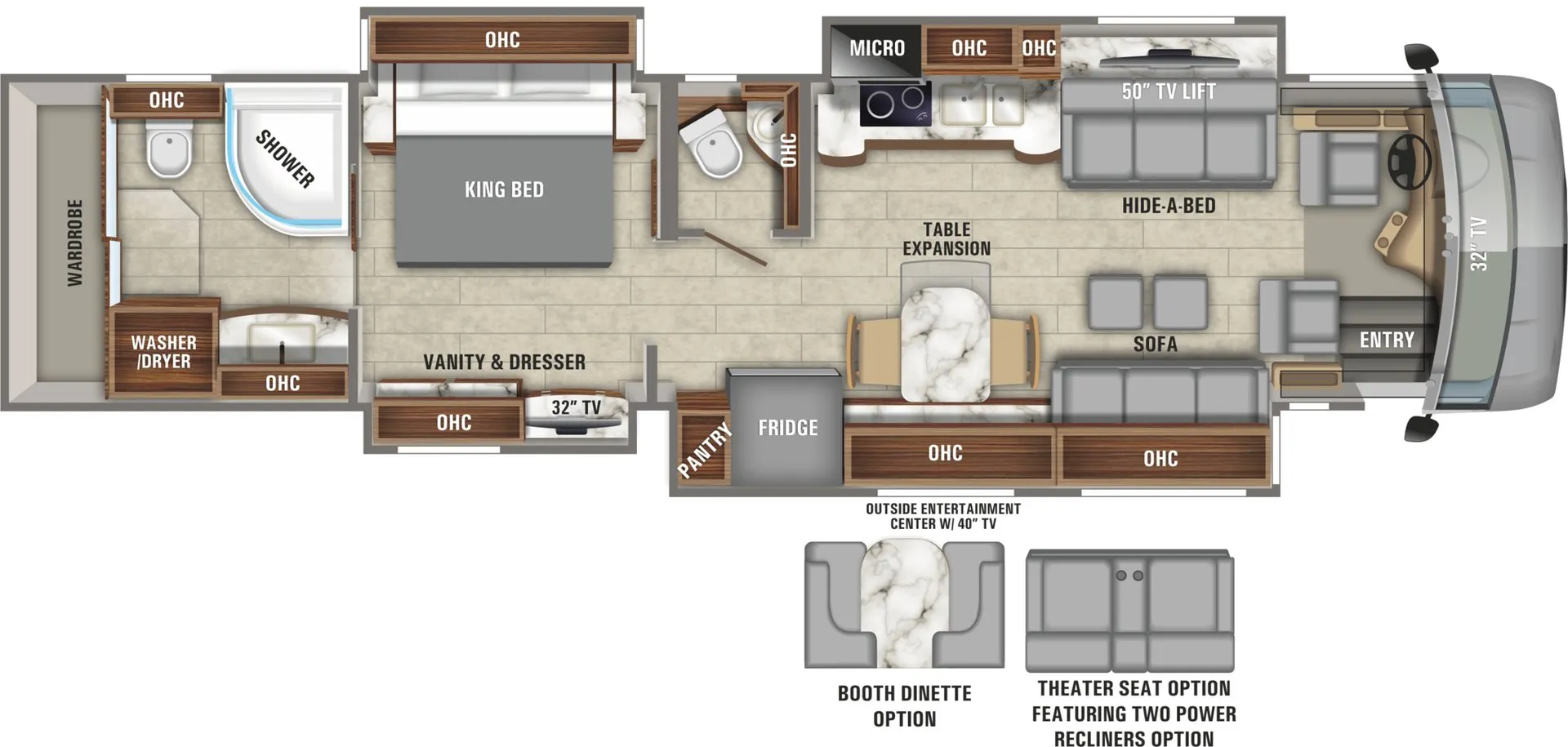 Entegra Coach Anthem 44A floor plan
