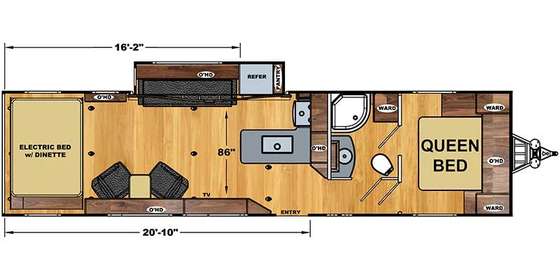 Eclipse Iconic 3016iK floor plan