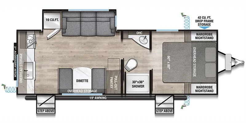 2027 Alliance RV Delta RK234 - Floor plan