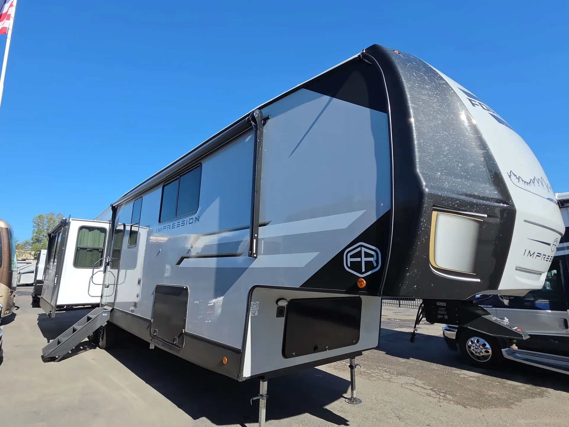 2027 Forest River Impression 360MYR — campside