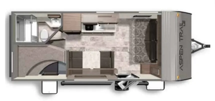Dutchmen Aspen Trail LE 1950BH floor plan