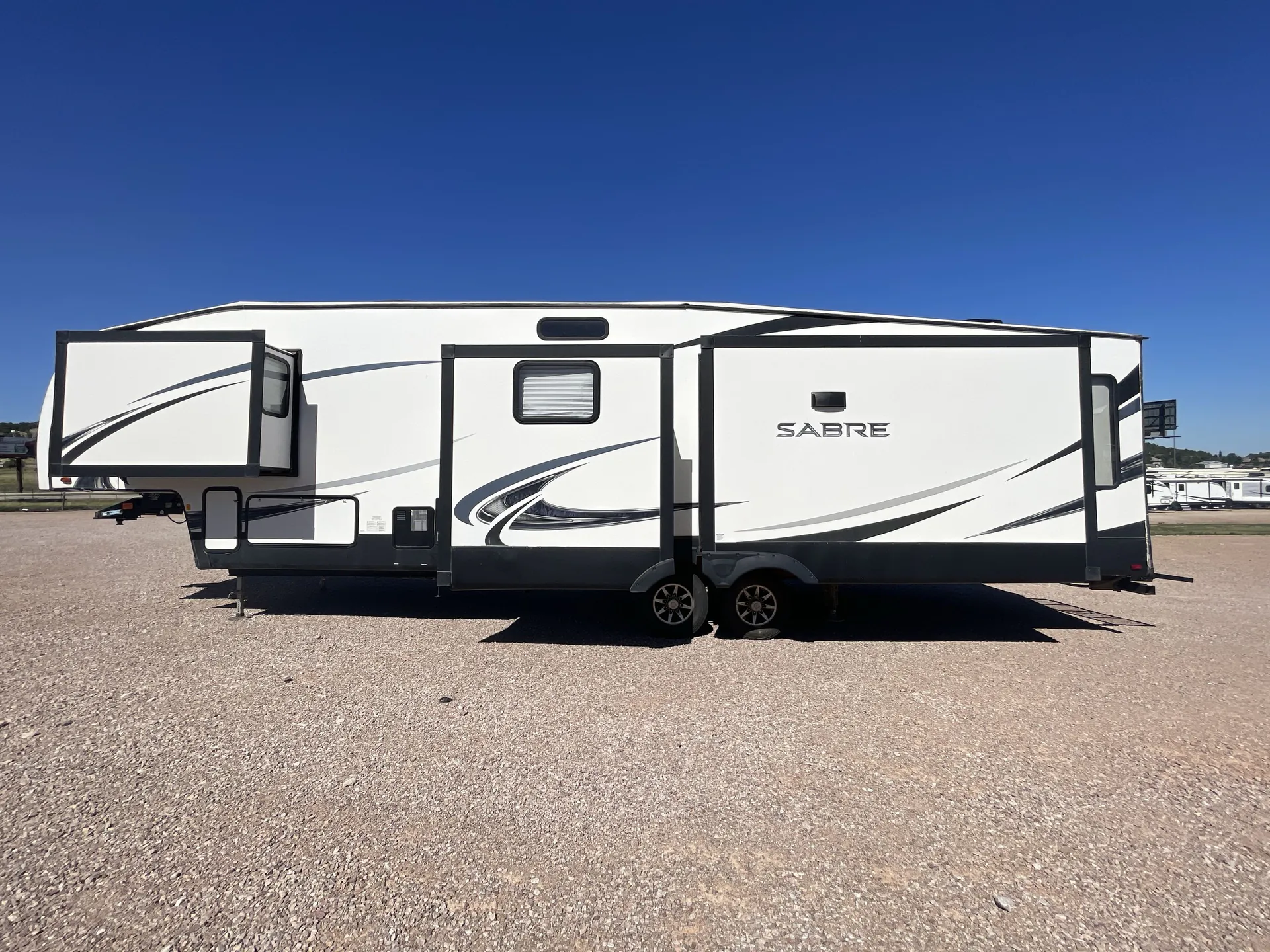 2019 Forest River Sabre 36BHQ — off campside
