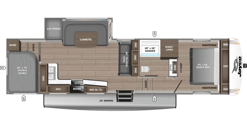 2026 Jayco Eagle SLE 28BHU floor plan