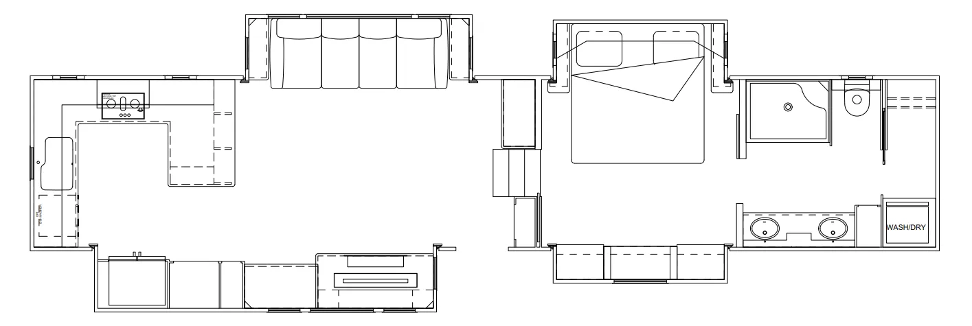 New Horizons Majestic M43RKFB3S floor plan