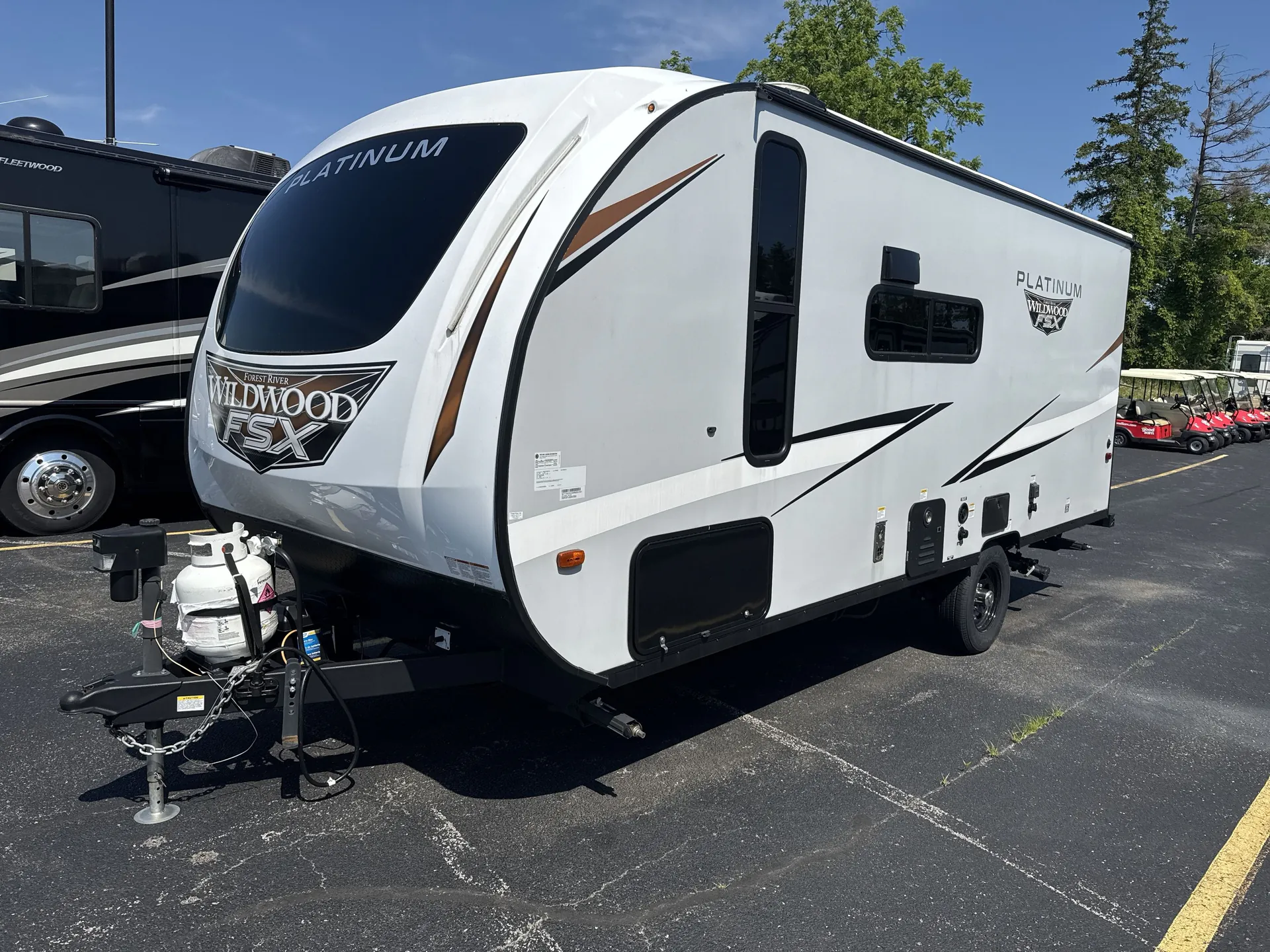 2024 Forest River Wildwood FSX 179DBK — off campside