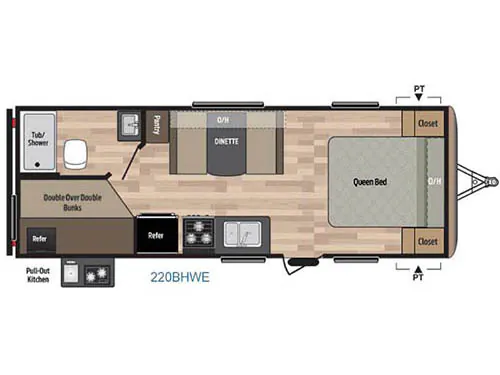 2017 Keystone Springdale 220BHWE