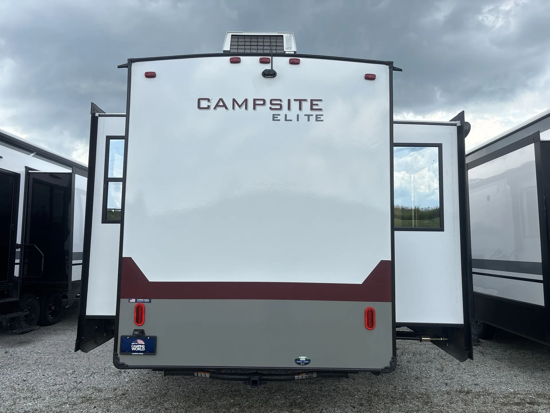 2026 Forest River Campsite Elite 36AK — backside
