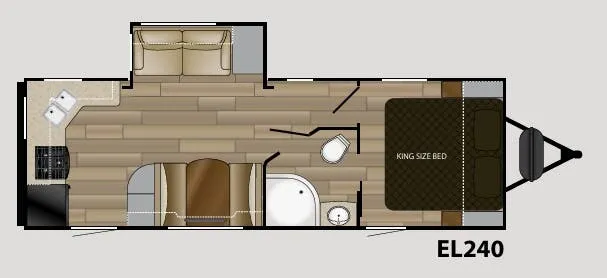 Cruiser RV Embrace 240 floor plan