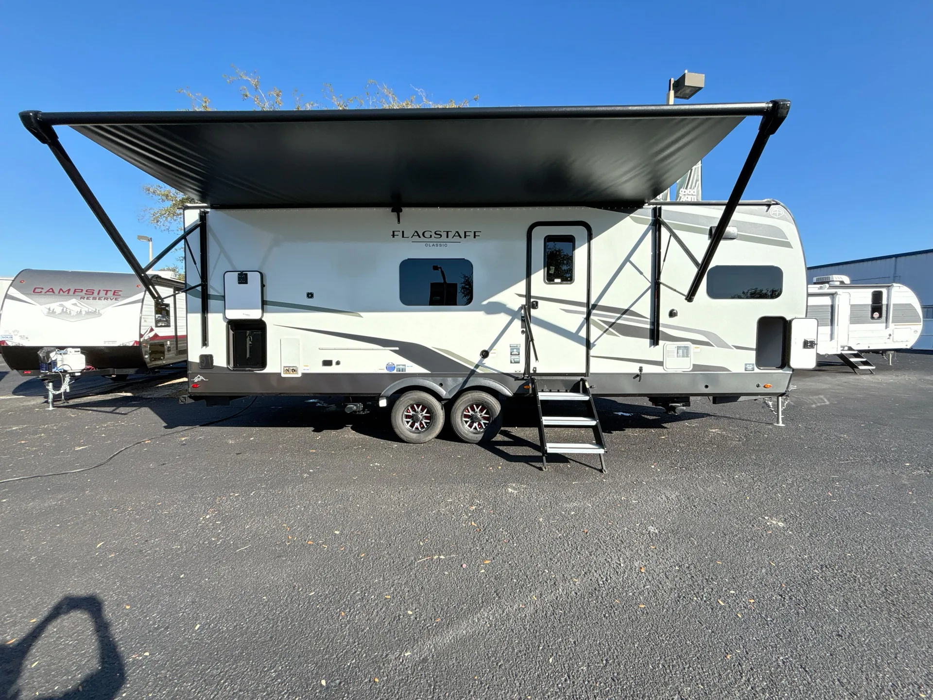 2026 Forest River Flagstaff Classic 826MBR — campside