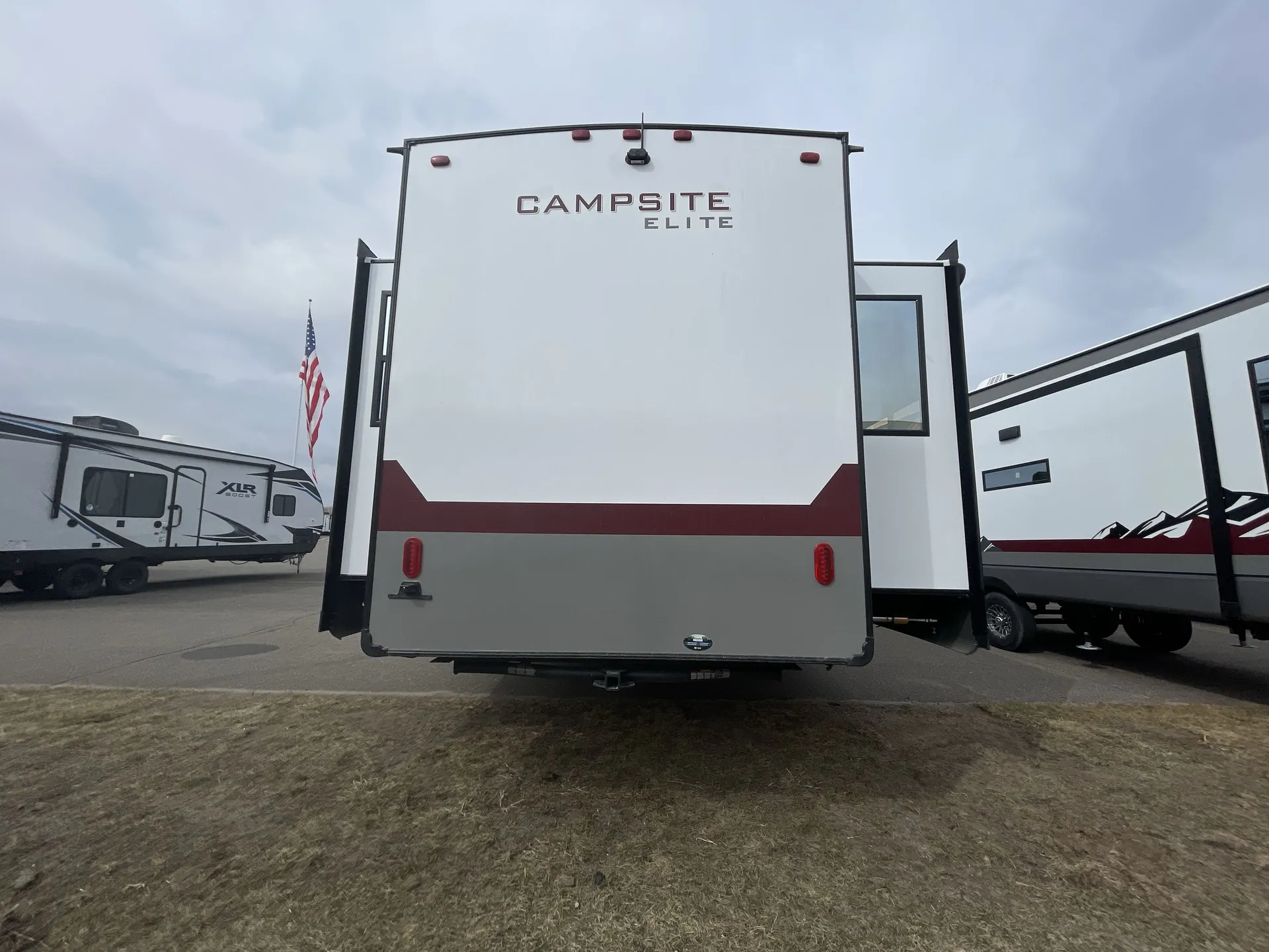2026 Forest River Campsite Elite 36AK — backside