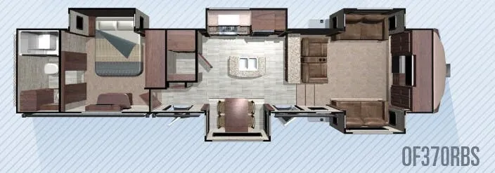 Highland Ridge Open Range OF370RBS exterior
