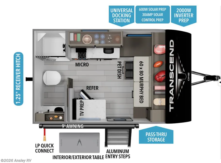 2026 Grand Design Transcend One 131DL - Photo 3
