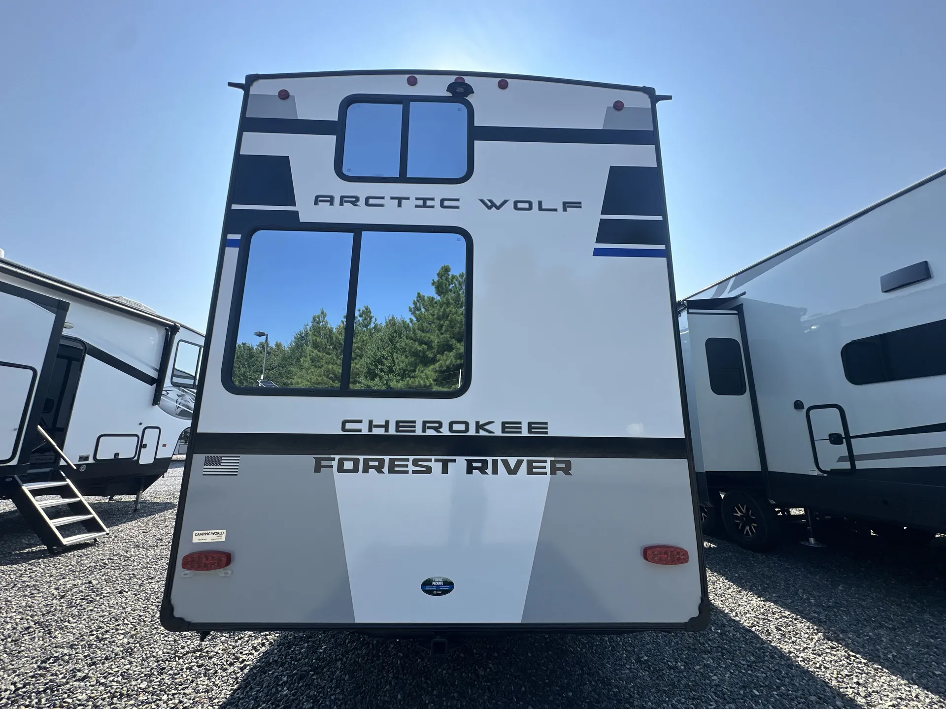 2027 Forest River Arctic Wolf 331BH — backside