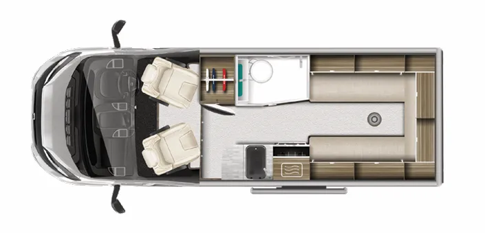 Auto-Trail V-Line Sport 610 SPORT floor plan