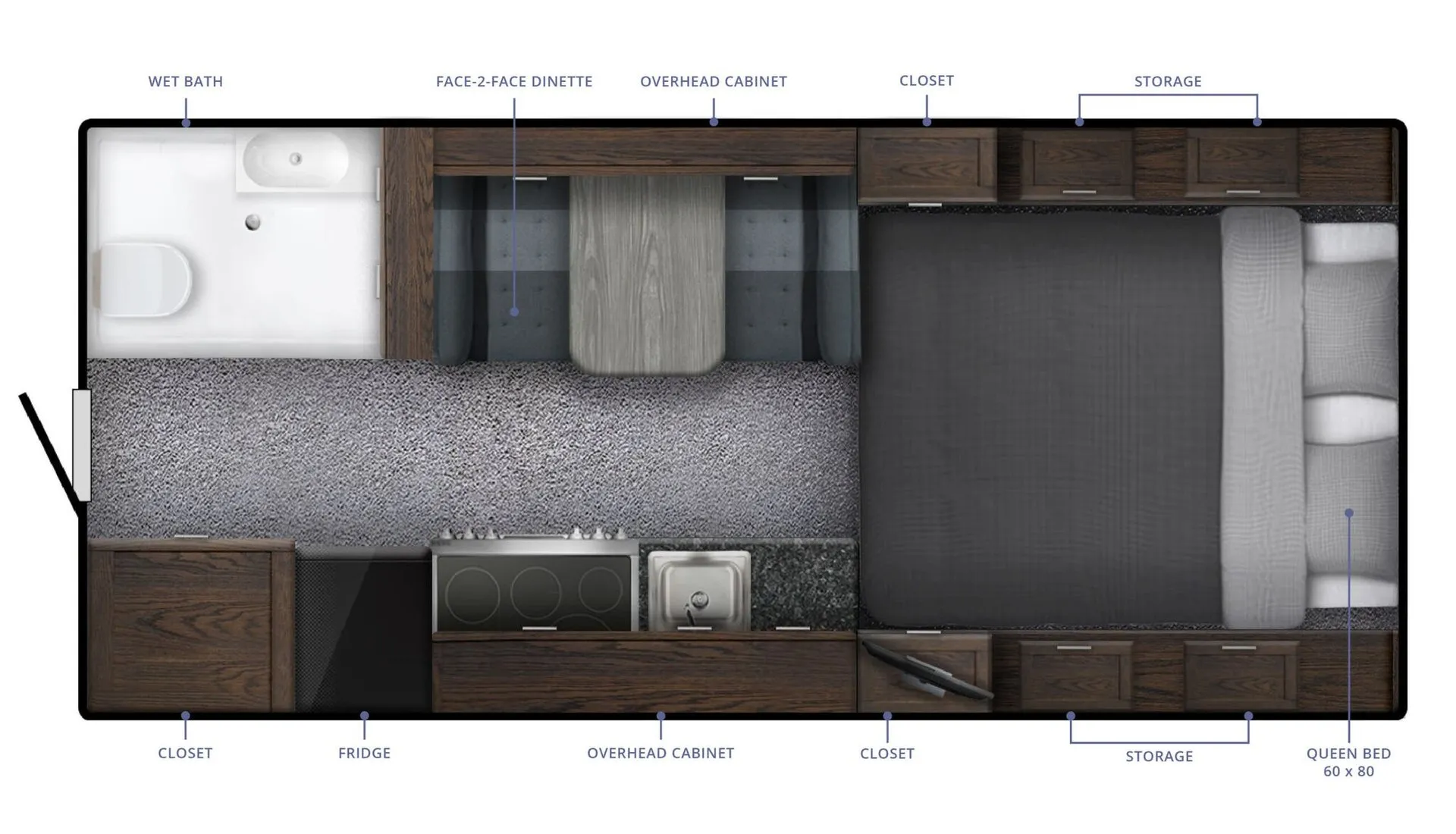 Northern Lite Special Edition 10-2EXSEWB floor plan