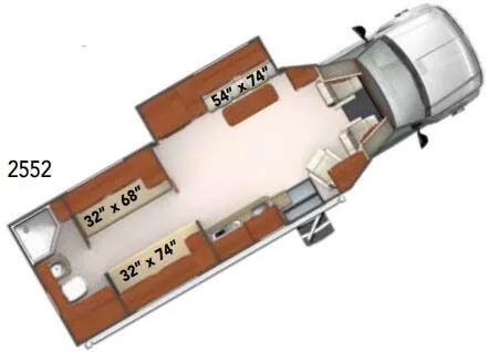 Phoenix Cruiser 2552 floor plan